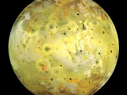 Io, Jupiter's moon, highest resolution true color