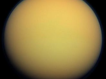 Titan in true color